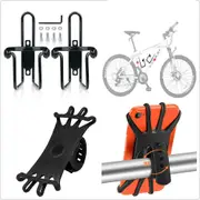 Ozoffer Universal Bike Phone Mount Holder handlebar Pram Cradle Water Bottle Cages Racks