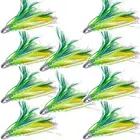 R & R Tackle Pre Rigged Tuna Magnets Saltwater Trolling Lure 10 Pack for Tuna...