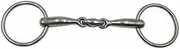 AMKA Snaffle Double Broken Solid Stainless Steel Thickness 16 mm Rings 65 mm