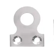 Green Products 7323 Flat Padlock Eyes, Small, 10/Pack, Silver