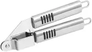 Garlic Crushing Slicing Device Handheld Garlic Press Compact Stainless Steel Kitchen Gadget