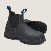 BLUNDSTONE SAFETY Men's Extreme Series Steel Toe Chelsea Work Boot Black - 990,