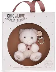 [Posh Paws] Chic & Love Bailey Bear Bag Charm & Necklace January Gift Set