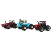 ERTL 1/64 Case & IH 4WD 3 Tractor Set, Toy Tractor Times 40th Anniversary 44388