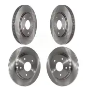 Front Rear Brake Rotors Kit For Dodge Grand Caravan Journey Chrysler Town
