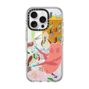 iPhone 16 Pro Clear Case MagSafe Compatible Bestie Socks