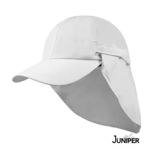 【Juniper 朱尼博】吸濕排汗防潑水抗UV運動披風帽 MJ7638(帽子/鴨舌帽/休閒帽/運動帽)