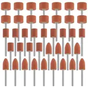 Sanding Bits for Dremel Rotary Tool, Grinding Stone Sanding Drill Bits with 1/8"