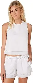 [Nude Lucy] Women's Grace Contrast Stitch Top