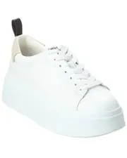 Ash Move S Leather Platform Sneaker 39 White