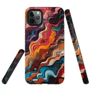 For iPhone 11 Pro Max Tough Protective Cover, Waves Of The Sun