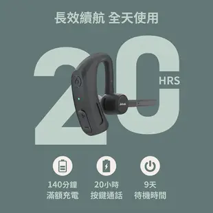 【Jabra】Perform 45 高效協作立體聲單耳藍牙耳機(支援Push-to-Talk)