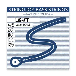 美國 手工品牌 Stringjoy 全系列 五弦 電貝斯 Bass 鎳纏繞弦 (copy) (10折)