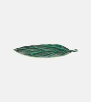 [L'Objet] L'Objet Cenote Leaf porcelain platter