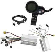 Vuzmode Boosters Controllers Meters, for JP Models Scooter, Scooter Controller Meter Kit, Dual Drive Controller LCD Meter Accelerometer, Electric Scooter Accessories(60V 25A set) E-Scooter Brushless C