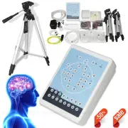 EEG Mapping System 16-Channel EEG Machine Brain Electric Activity Recorder+CD