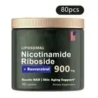 NAD+ Supplement for Anti-Aging Energy Focus / Nicotinamide Riboside Resveratrol