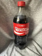 Share a Coke with Preston 2025 Personalized Gift Coca Cola Bottle 20oz