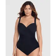 Miraclesuit Swim Must Have Sanibel Underwired Shaping Swimsuit PLUS