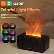 Xiaomi Simulation Flame Humidifier Home Seven-color Atmosphere Lamp Perfume Diff
