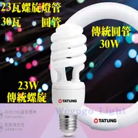 在飛比找蝦皮購物優惠-電子式 螺旋省電燈泡 23W螺旋燈泡 高亮度每瓦60Lm 節