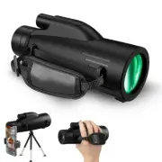 12x Telescope Spotting Scope Powerful Zoom Monocular FMC BAK4 Waterproof Tripod
