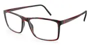 Silhouette Vivid Sky FR 2956/75 3060 Men's Glasses Red Size 55 - Private Health Rebate - Blue Light Block Available