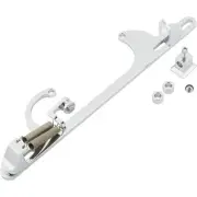 Billet Aluminum Throttle Cable Bracket, Holley 4150/4160, Chrome