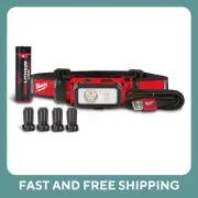 Milwaukee Hard Hat Headlamp 3.0Ah 600 Lumen Rechargeable Head Torch Light Portab