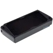 Alphacool NexXxos XT45 Full Copper X-Flow Radiator, 240mm, Dual Fan, Black
