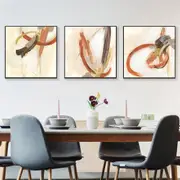 Abstract moving 2 sets Canvas Wall Art