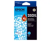 EPSON 252XL Cyan Ink Cartridge Suits WF3620/3640/7610/7620