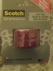 Scotch Expressions Lace Tape 1.18 In