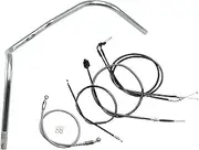 handle set 300 Ape hanger type 1 chrome-plated H304-082C