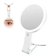 30X Lighted Makeup Mirror Magnifying Mirror With Light Hanging And Handheld Mirror