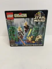 Lego Star Wars 7121 Naboo Swamp Set Qui-Gon Jinn Jar Jar Binks STAP New Sealed
