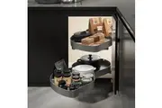 HIGOLD Shearer PRO Swing Out Kitchen Corner Storage - Fits 900mm Blind Corner - Left Opening