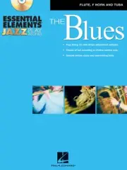 Essential Elements Jazz Play-Along Flute F Horn Tuba BC Solo Sheet Music Book CD