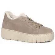 Gabor Romana Womens Trainers Desert Suede/panna Uk 5