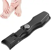 Nail Clippers for Men,Toe Nail Clippers | Safety Stainless Steel Wide Jaw with File Manicure Tool for Home Travel Salon Women Seniors