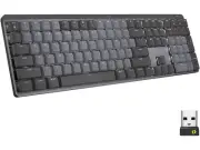 Logitech MX Mechanical Wireless Illuminated Performance Keyboard, Clicky Switche