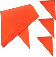 HYTROVE Bike Safety Flags 4 Pack Warning Flags for Kids Bikes Motorcycles Scooters Trailers High Visibility