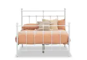 NEWMAN White Double Bed
