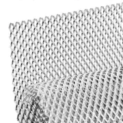 Universal Car Race Grill Net Vent Tuning Aluminium Mesh Grille for Bumpers Waterproof & Corrosion Resistant Durable -S1-4 8MM