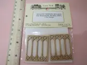 Laser Tech 1:12 Dollhouse Elegant Window Mullion #5051 2 pieces NIP #3040