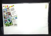 EVA Craft Foam Sheet 12"X18" White 7/64" Thickness Pack of 10