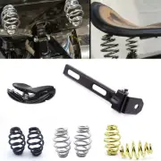 Motorcycle 3" Solo Seat Spring Bracket Mounting Kit For Harley Sportster Bobber