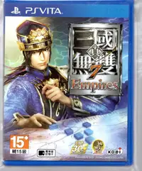 在飛比找露天拍賣優惠-{瓜瓜皮}PSV 二手品 原版片 中文版 真 三國無雙7 帝