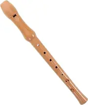 SUPVOX Wooden Recorder Durable Flute for Beginners Easy to Learn Music Instrument for Educational Play and Rhythm Development