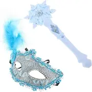 ZUNOXAZ Light Up Snowflake Wand with Sound Motion Sensitive Princess Accessory for Birthday Party for Roleplaying and Imagination Enhancement